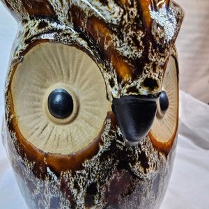 Elegant Expressions Ceramic Owl Vase